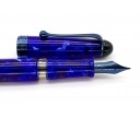 Aurora Limited Edition 88 Terra (Earth) Anodized Blue Trim and Nib Fountain Pen