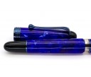 Aurora Limited Edition 88 Terra (Earth) Anodized Blue Trim and Nib Fountain Pen