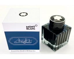 Montblanc 128075 Ink bottle Around the World in 80 Days Blue 50ml
