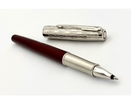 Parker Sonnet Premium Metal And Red Lacquer Roller Ball Pen