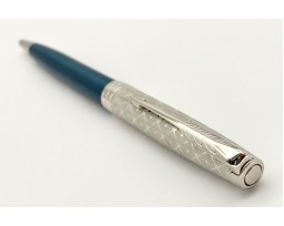 Parker Sonnet Premium Metal And Blue Lacquer Ball Pen