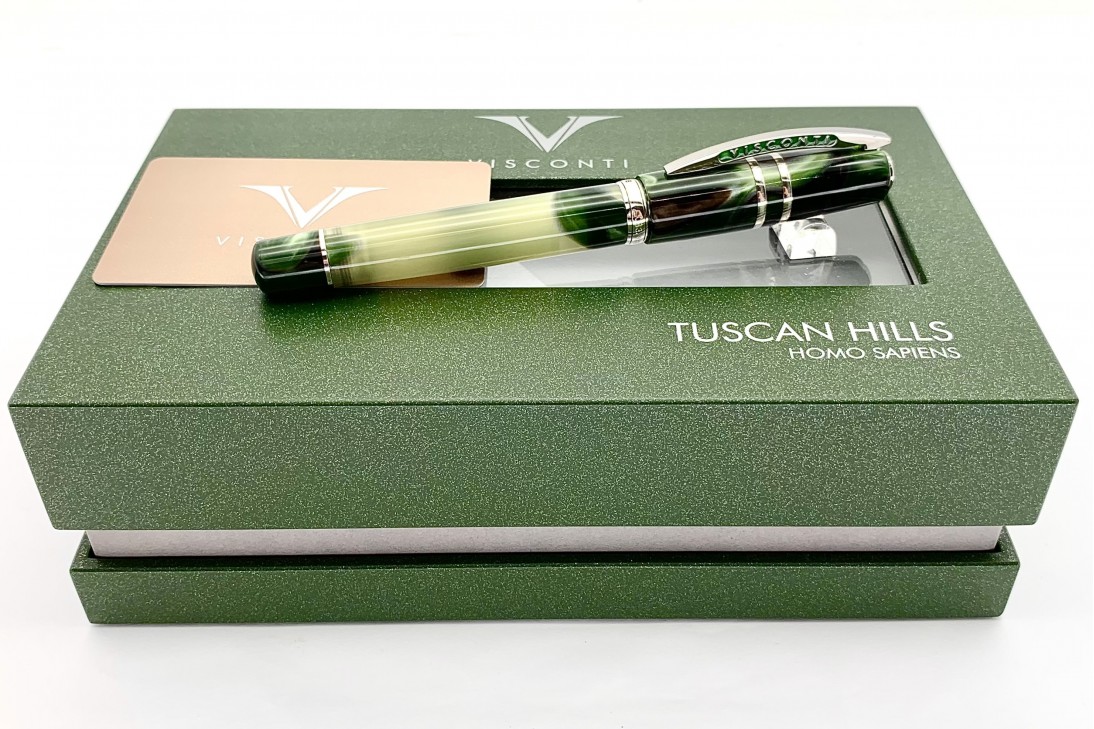Visconti Limited Edition Homo Sapiens Demonstrator Tuscan Hills Fountain Pen