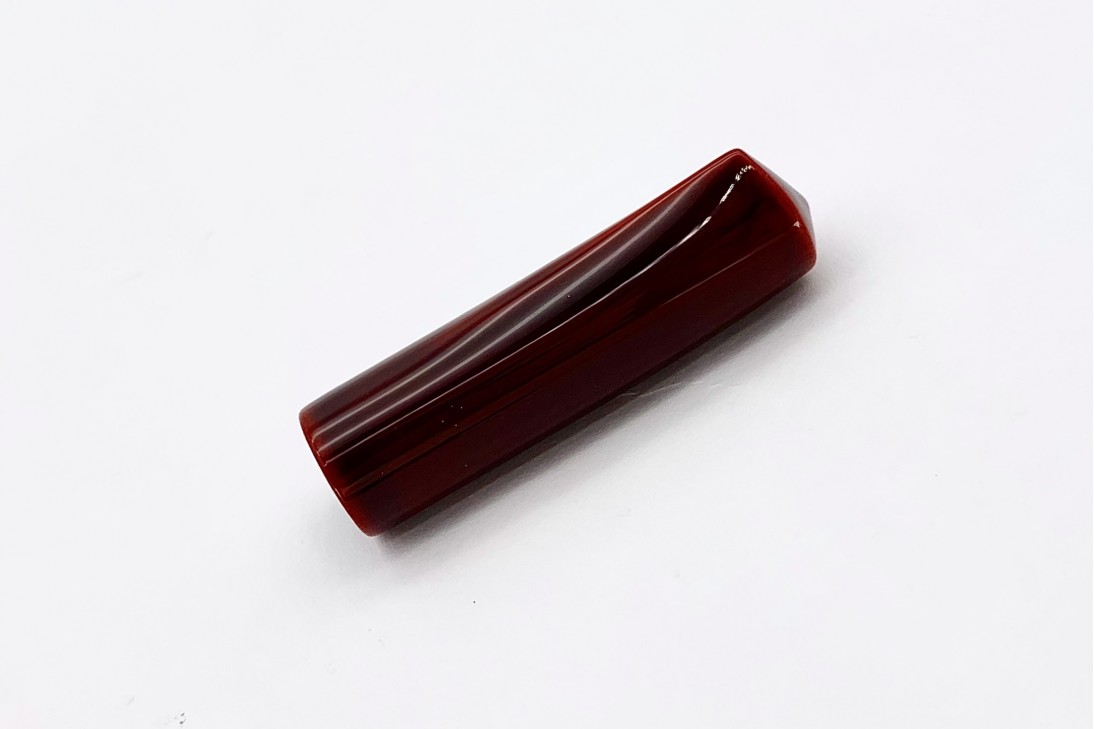Nakaya Dorsal Fin Version 2 Aka-Tamenuri Fountain Pen
