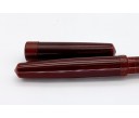 Nakaya Piccolo Long Cigar Aka-Tamenuri String-Rolled Model Fountain Pen