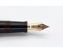 Nakaya Piccolo Long Cigar Kuro-Tamenuri String-Rolled Model Fountain Pen