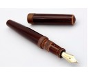 Nakaya Piccolo Long Cigar Toki-Tamenuri String-Rolled Model Fountain Pen