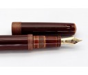 Nakaya Piccolo Long Cigar Toki-Tamenuri String-Rolled Model Fountain Pen