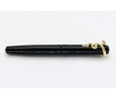 Nakaya Piccolo Long Writer Kuro-Roiro String-Rolled Model Fountain Pen with Snake Stopper