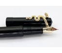 Nakaya Piccolo Long Writer Kuro-Roiro String-Rolled Model Fountain Pen with Snake Stopper