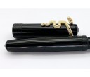 Nakaya Piccolo Long Writer Kuro-Roiro String-Rolled Model Fountain Pen with Snake Stopper