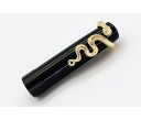 Nakaya Piccolo Long Writer Kuro-Roiro String-Rolled Model Fountain Pen with Snake Stopper