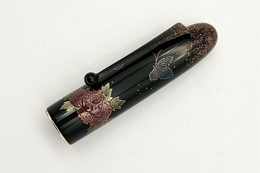 Namiki Yukari Royale Peony & Butterfly Fountain Pen