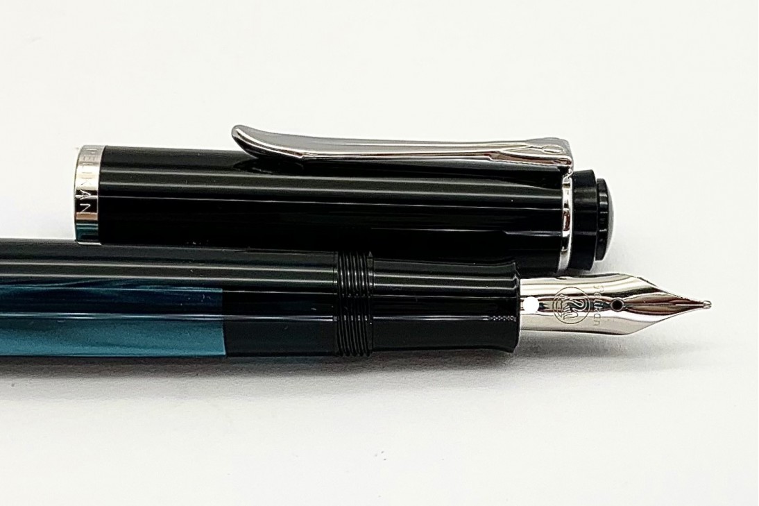 Pelikan Classic M205 Petrol Marbled Special Edition Fountain Pen