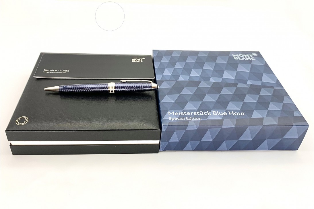 Montblanc MB.112891 Meisterstuck Solitaire Midsize Blue Hour Ball Pen