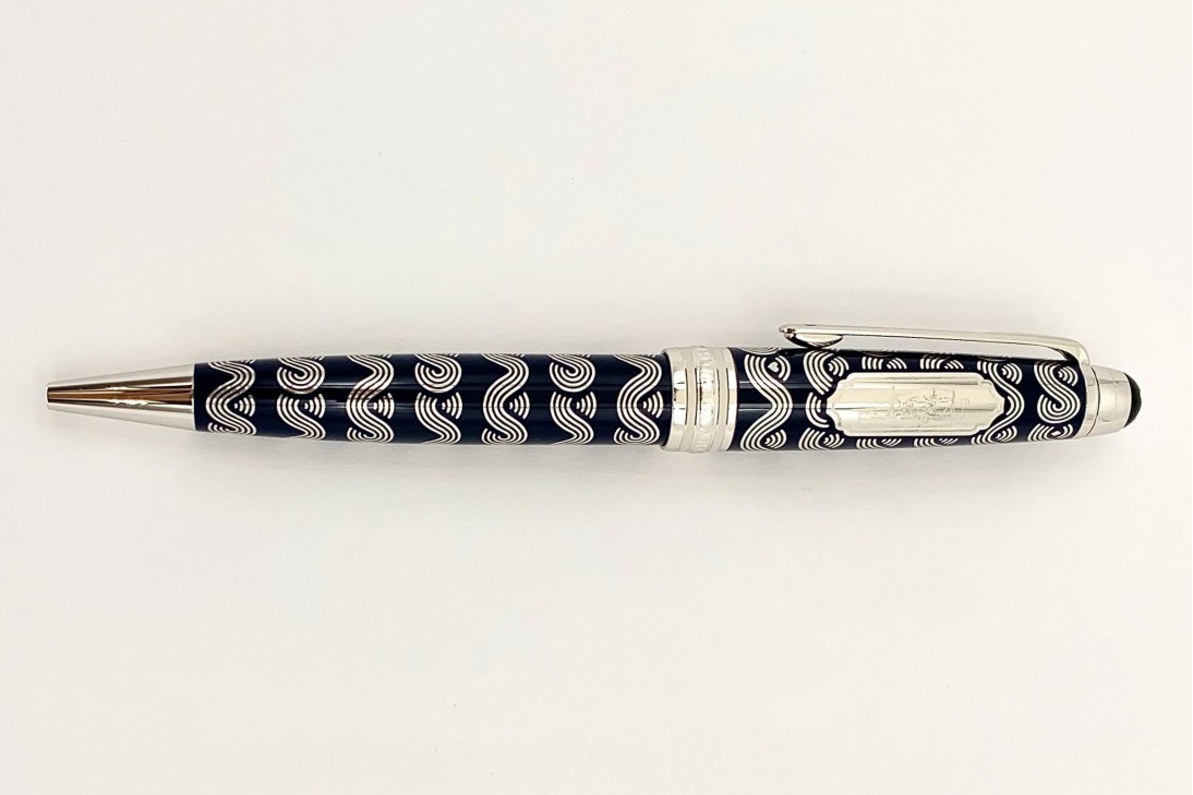 Montblanc MB.126355 Around the World in 80 days Midsize Meisterstuck Solitaire Ball Pen