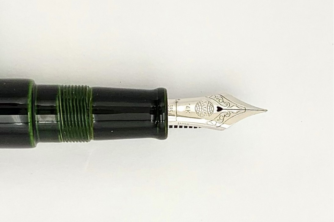Nakaya Portable Writer Midori Tamenuri Fountain Pen
