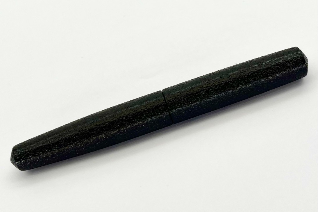 Nakaya Piccolo Cigar Ishime Kanshitsu Black Fountain Pen