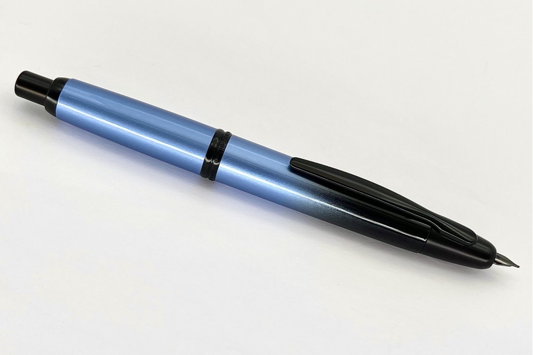 Pilot Limited Edition 2021 Capless (Vanishing Point) Black Ice Fountain Pen