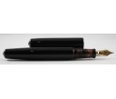 NAKAYA PICCOLO LONG KURO TAMENURI LOTUS FLOWER FOUNTAIN PEN